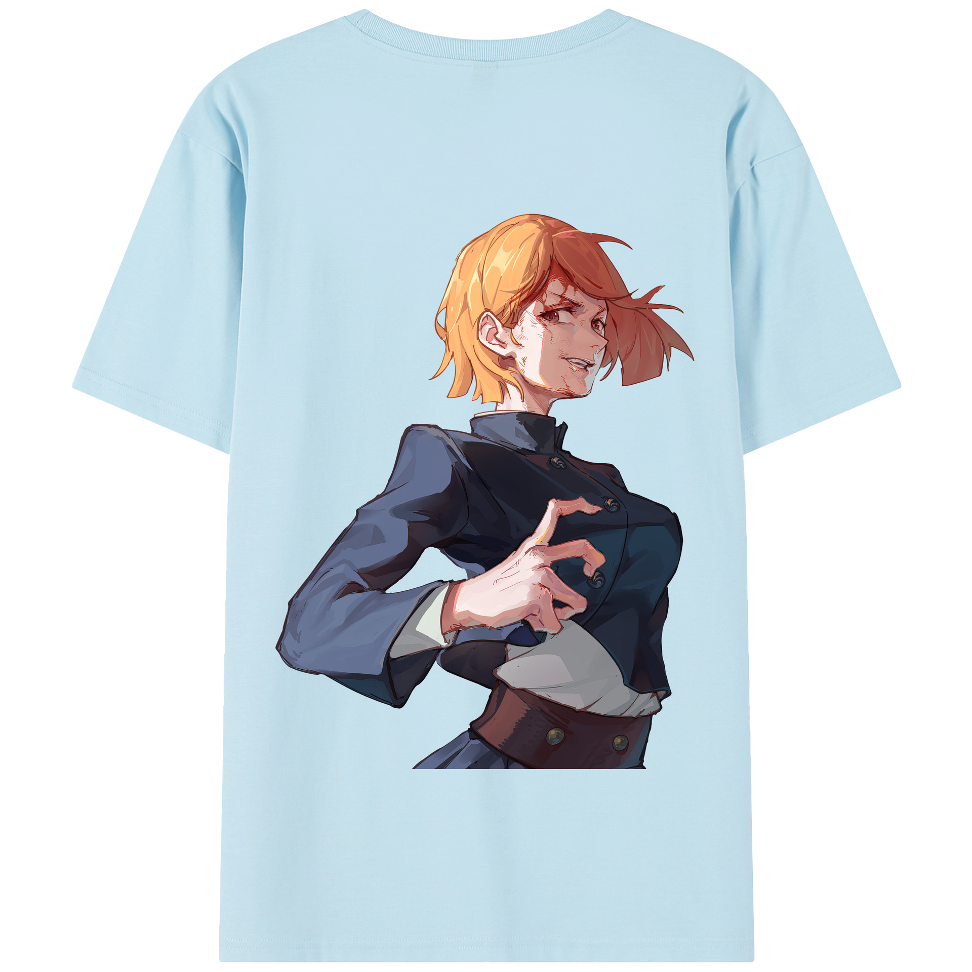 （画像用） 呪術廻戦 Jujutsu Kaisen 綿100％半袖Tシャツ（背面プリント）